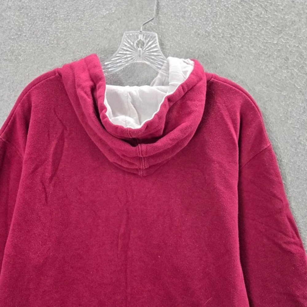 Arizona Cardinals Men Sweatshirt XL Red Logo Embroidered Hoodie NFL Drawstring - Picture 5 of 9